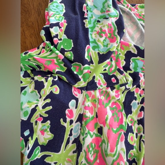 Lilly Pulitzer Alexandra Dress SZ XS Navy Southern Charm - Picture 7 of 14